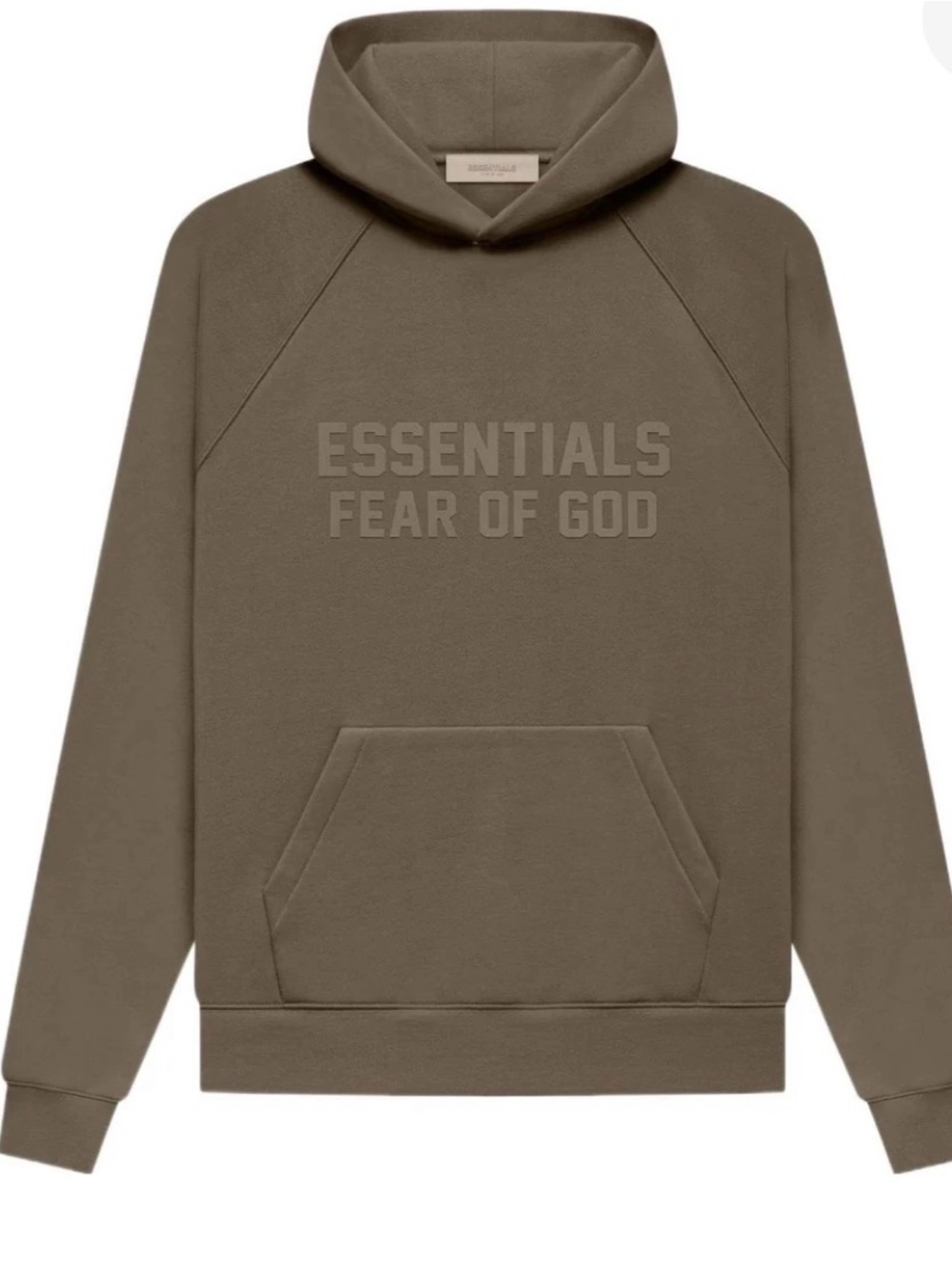 Essentials Fear of God Men's Hoodie Wood